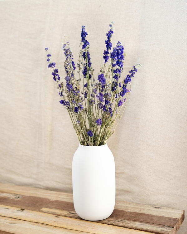Snow ceramic vase