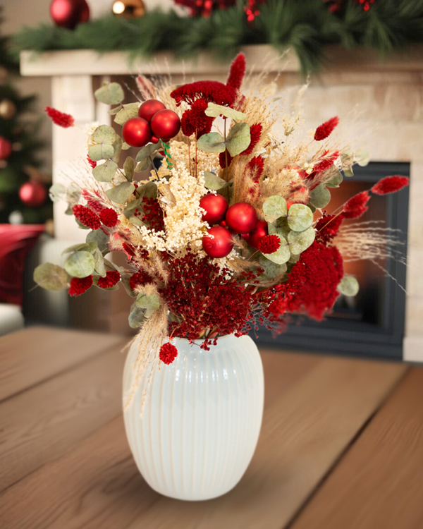 Festive floral arrangements hotsell