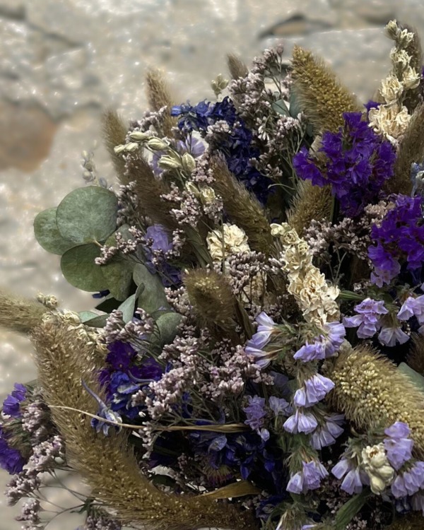 Starry Night Dried Flower Bouquet