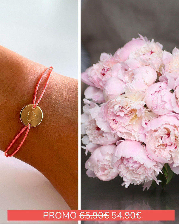 Exclusive Gift Set: Peonies & Bracelet