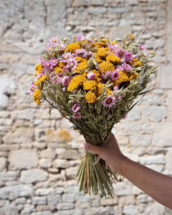 Bouquet Rétro - Fleurs Séchées