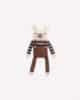 doudou ours polaire doudou ours polaire en laine d'alpaga