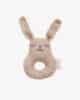 Hochet lapin en alpaga sable