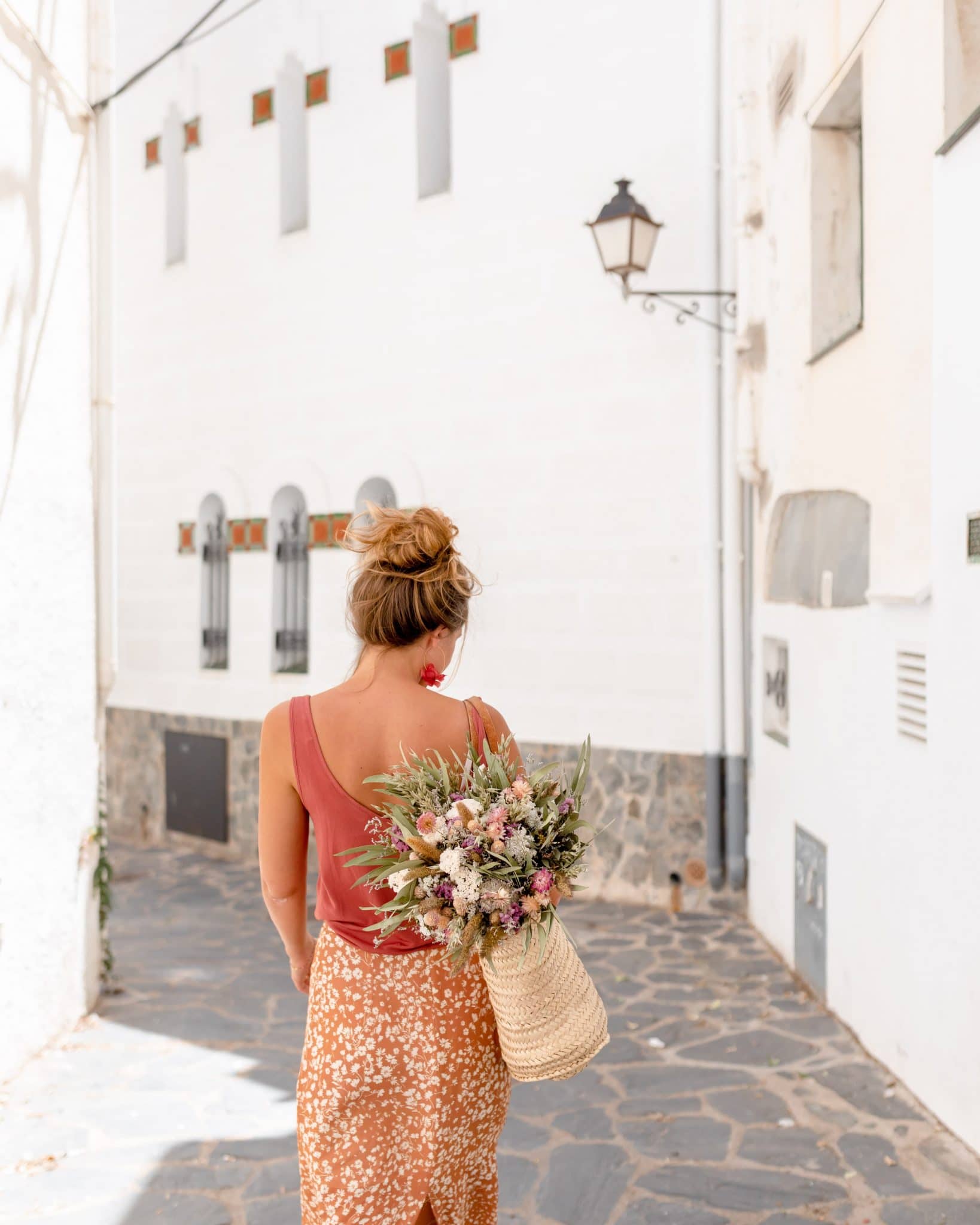 Bouquet de fleurs séchées Sa Riera, un bouquet dz fleurs séchées naturelles et délicates