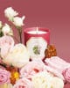 Bougie la rose aime l'ambre Bougie la rose aime l'ambre