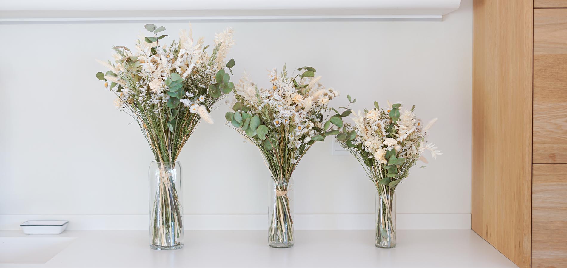 Bouquet de fleurs séchées
