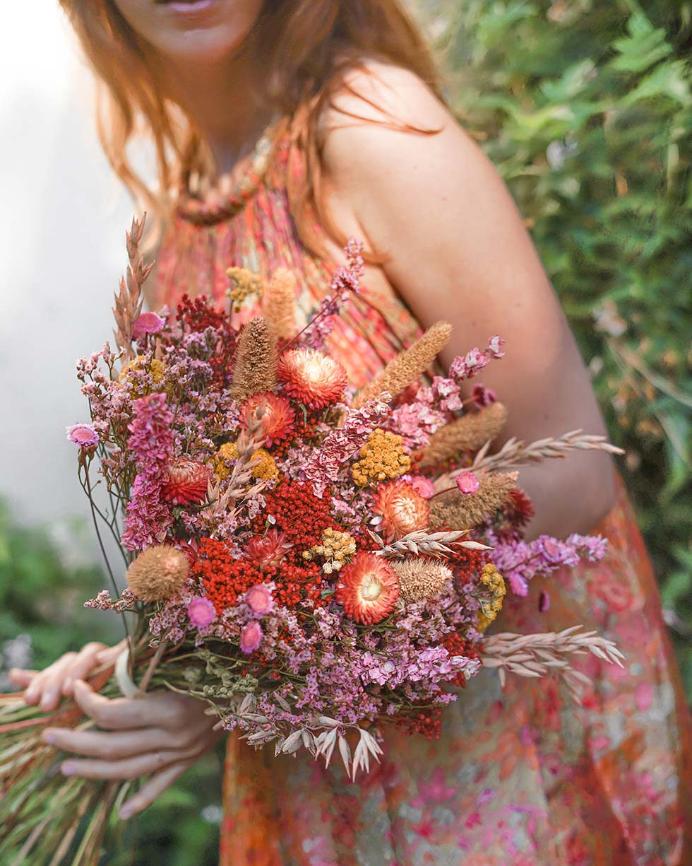 Bouquet de fleurs séchées Louise Misha Bouquet de fleurs séchées Louise Misha