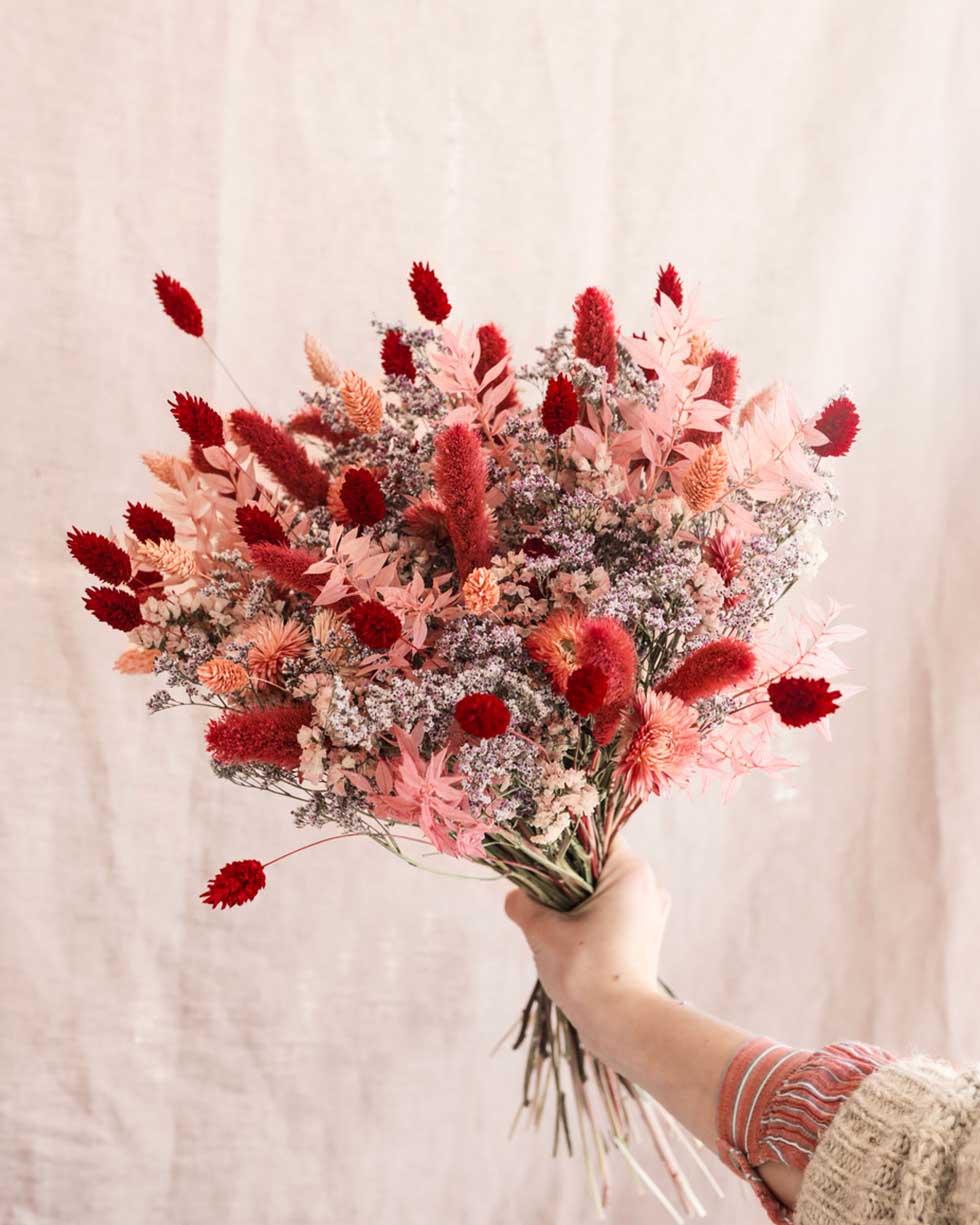 Bouquet fleurs séchées taille L