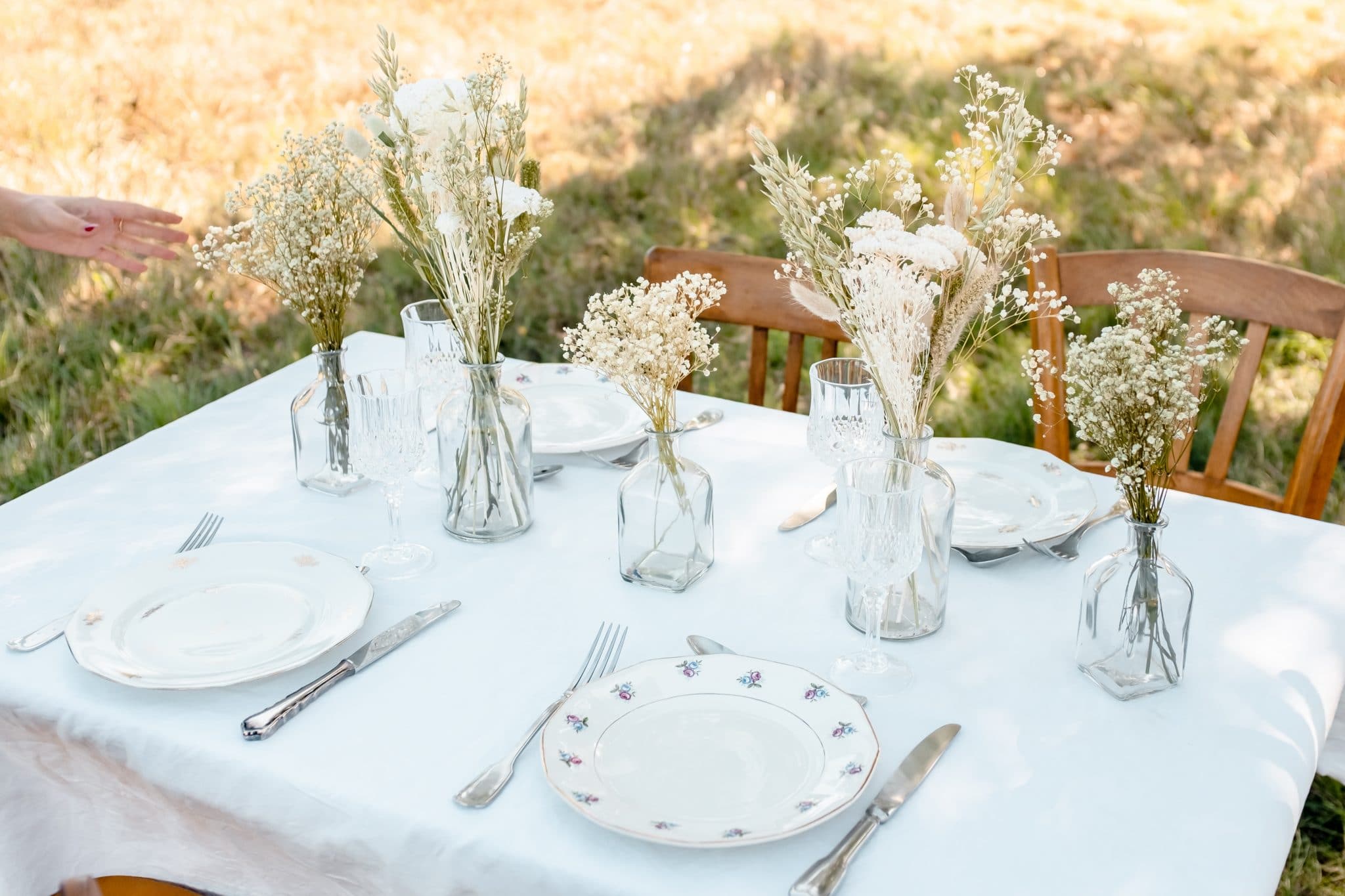 décoration table mariage rosa cadaques