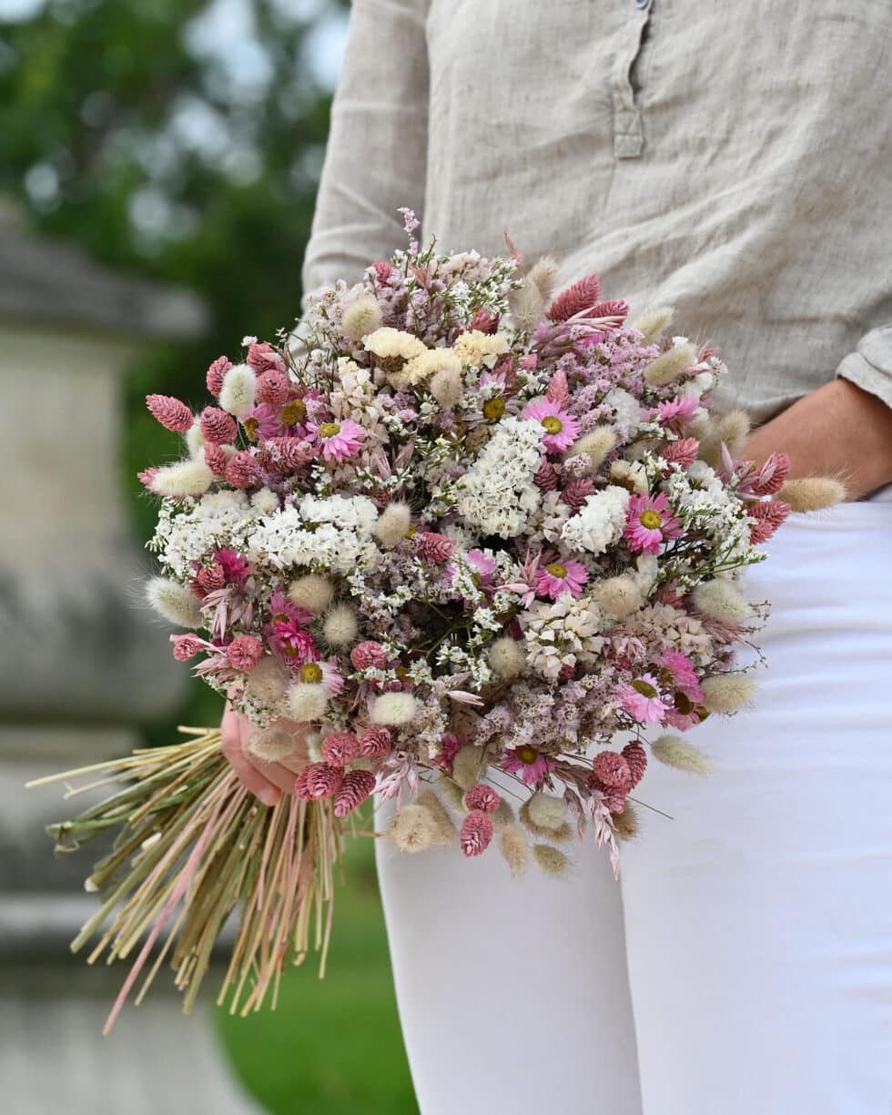 bouquet fleurs séchées- amor de mis amores