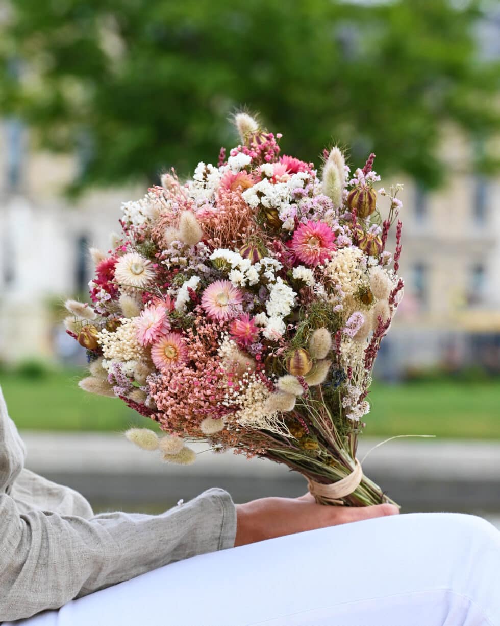 bouquet fleurs séchées - Guillola