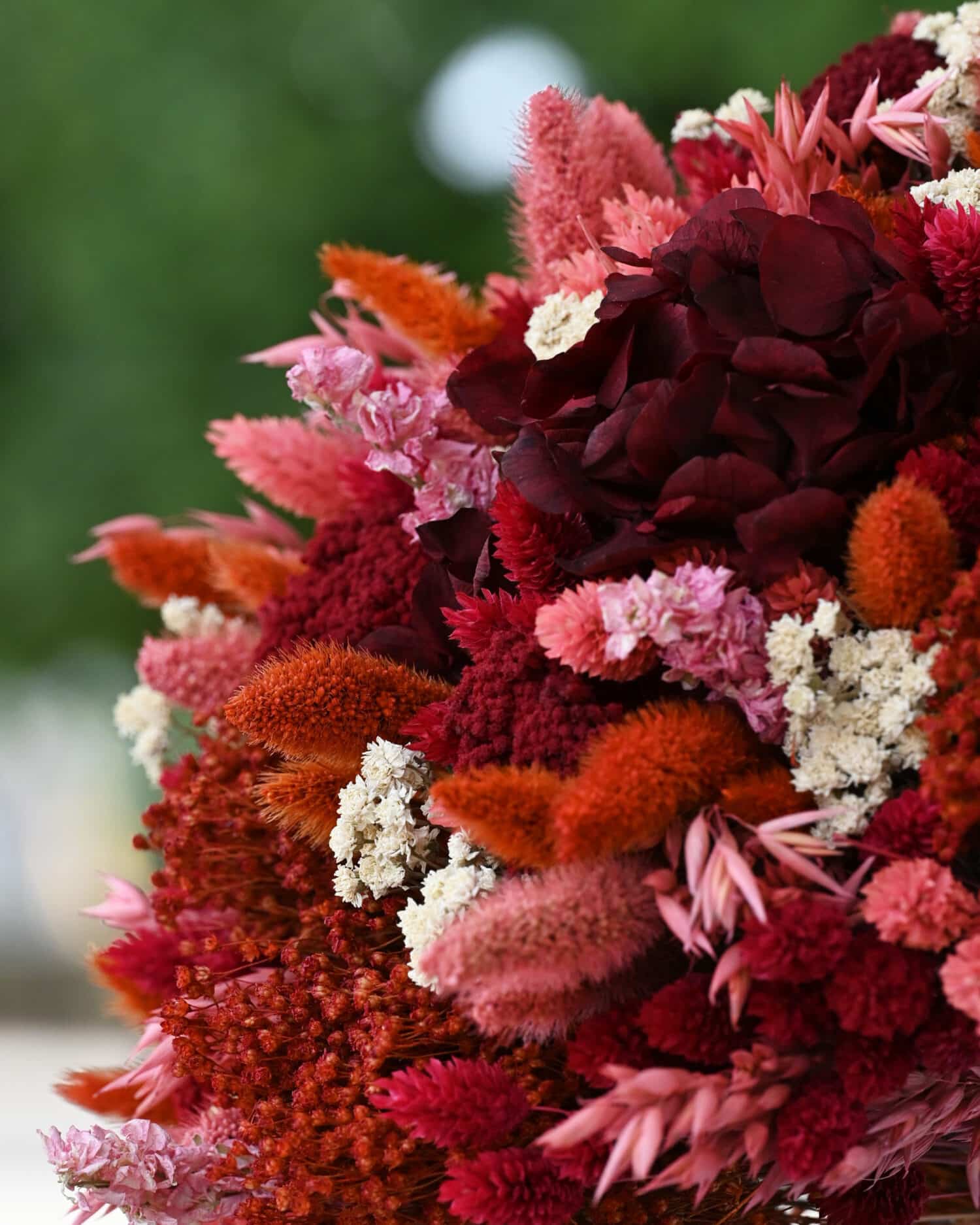 bouquet fleurs séchées - Besame mucho