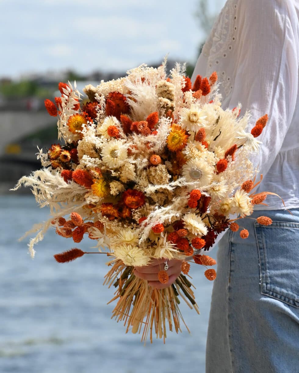 bouquet fleurs séchées - Port Lligat