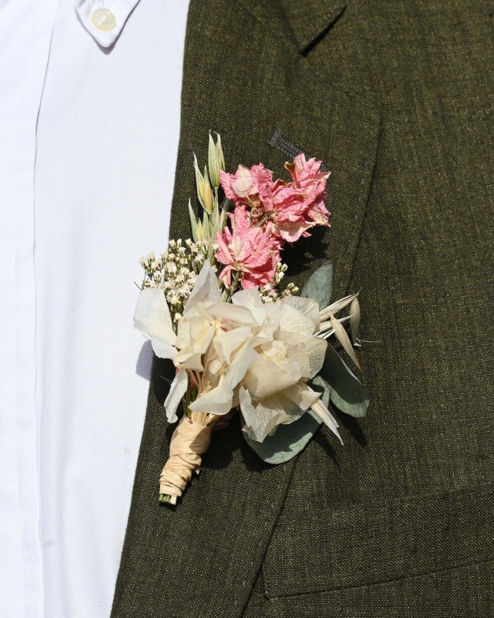 boutonnière Rosa