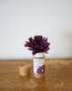 Dahlia aubergine 1 fleurs en papier