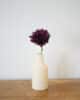 Dahlia aubergine 2 fleurs en papier
