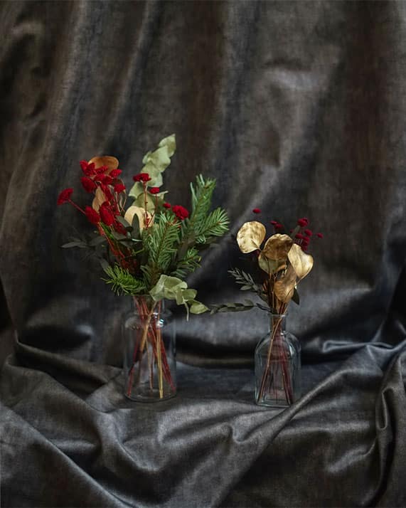 Red Christmas Soliflores