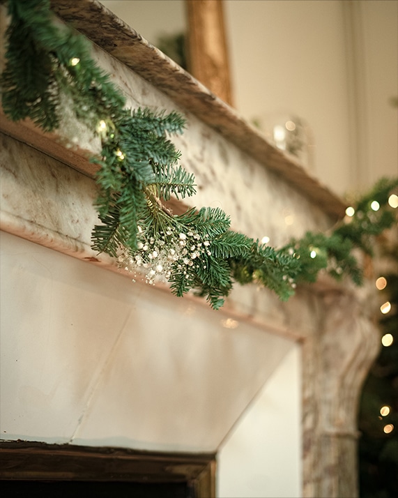 Natural Christmas garland