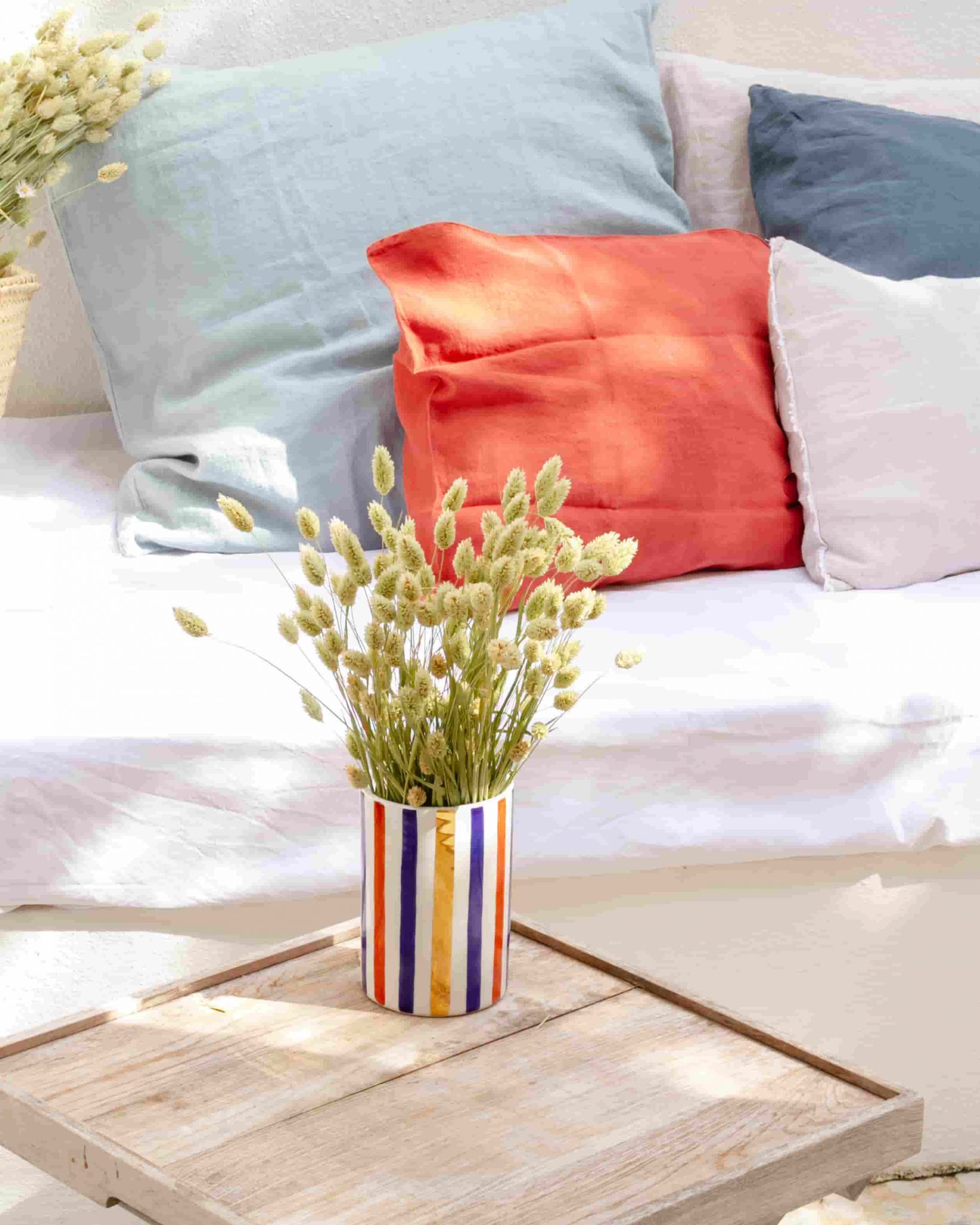 Vase Chabibic bleu gold