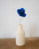 Peony blue 2 fleurs en papier