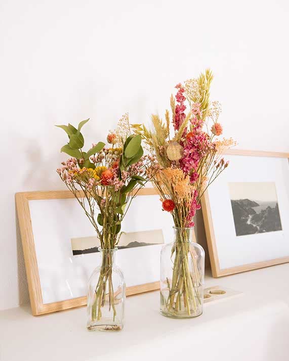 Vase fleurs séchées soliflore Caials