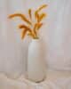 Vase laine blanc