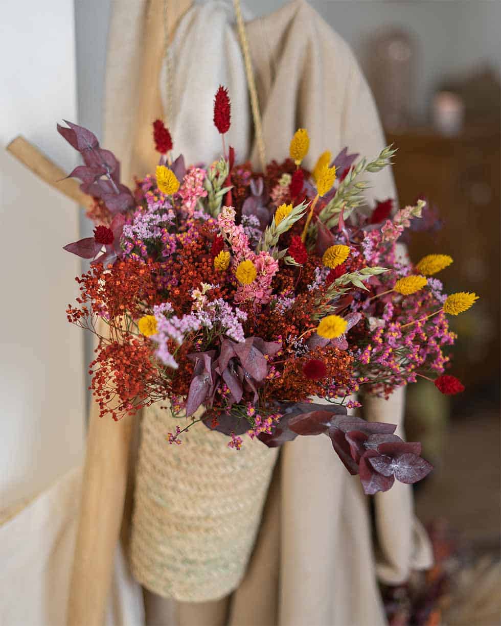 bouquet calanans + panier bouquet calanans + panier