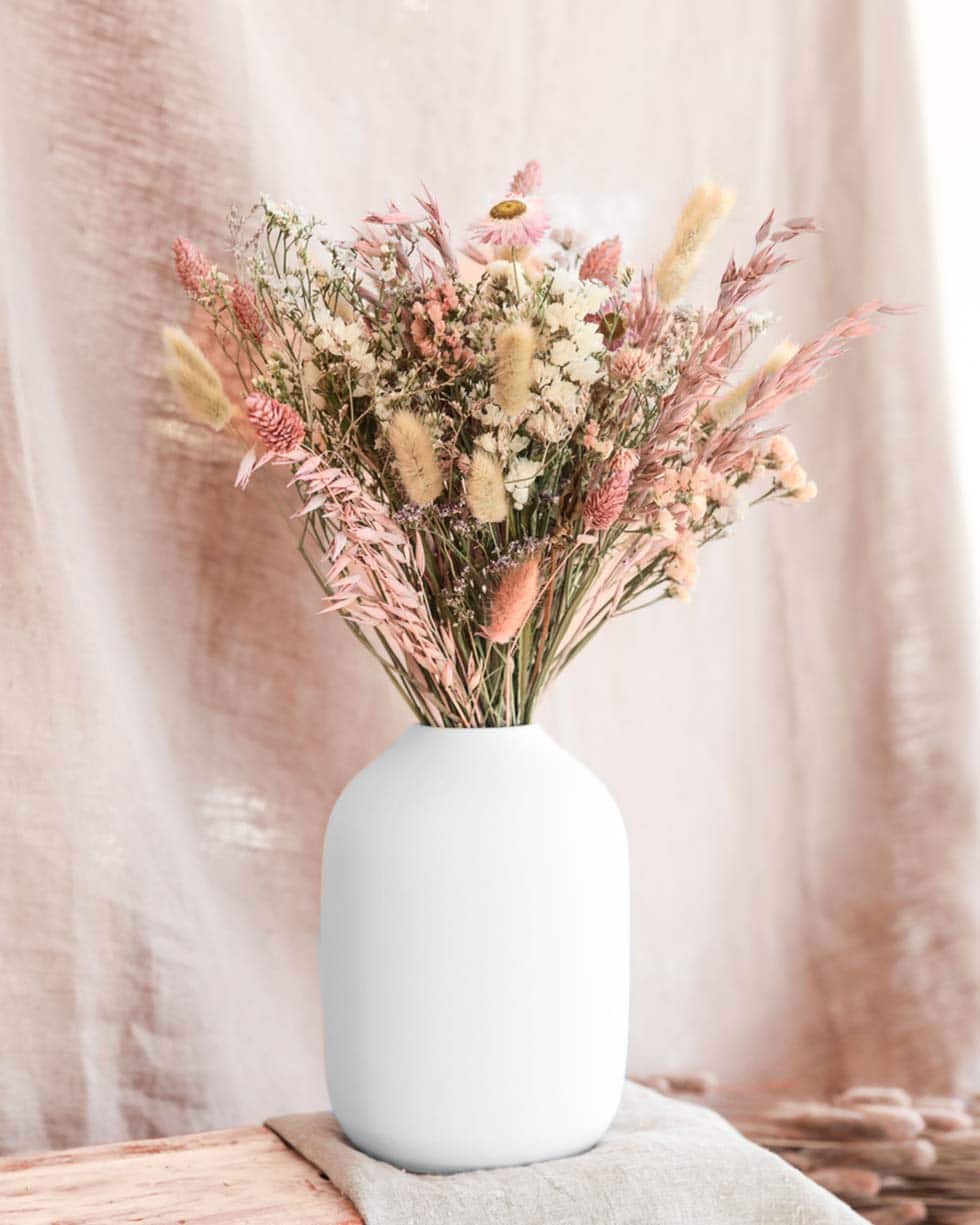 bouquet de fleurs séchées amor de mis amores rosa copie bouquet de fleurs séchées taille M