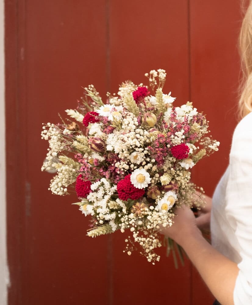 bouquet de fleurs séchées S'aranella Rosa Cadaqués