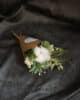 mini-bouquet-blanc mini bouquet blanc de noël pour invité